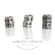 Story Bracelet with Fingerprint Bead