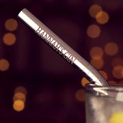 Personalised Straw Gift Set Eco Reusable Steel
