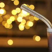 Personalised Straw Gift Set Eco Reusable Steel