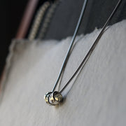 Personalised Silver Memo Necklace