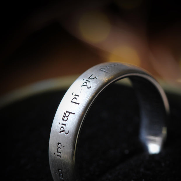 Secret Message Elvish Ring