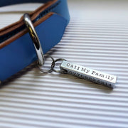 Square Peg Pet Name Tag
