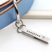 Square Peg Pet Name Tag