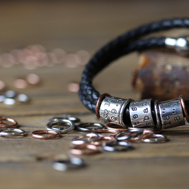Individual Spinning Rings for Story Bracelets