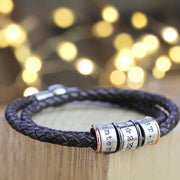Individual Hand-stamped Silver Story Beads
