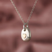 925 Sterling Silver Pebble Necklace