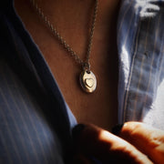 925 Sterling Silver Pebble Necklace