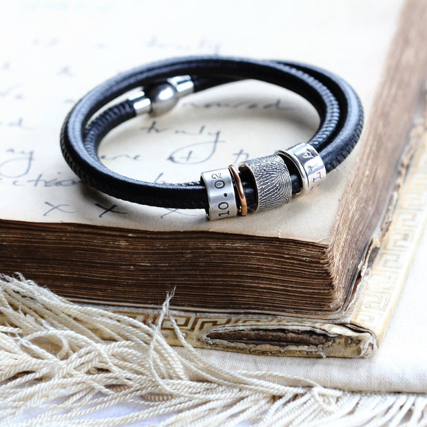 Fingerprint Story Bead