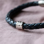 Personalised Silver Memo Bracelet