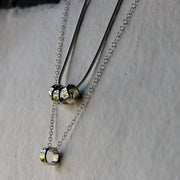 Personalised Silver Memo Necklace