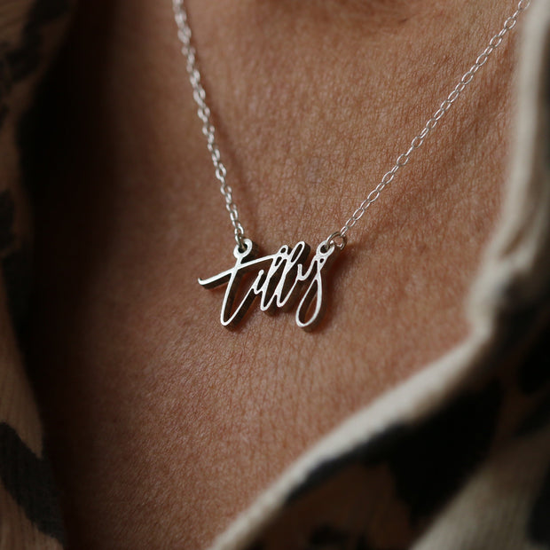 Personalised Name Necklace