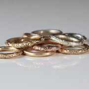 Sand Cast Sterling Silver Ring