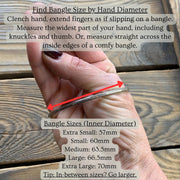 Silver Milestone Bangle