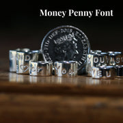 Personalised Silver Memo Bracelet