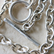 Heart T-Bar Necklace