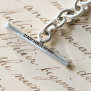 Heart T-Bar Necklace