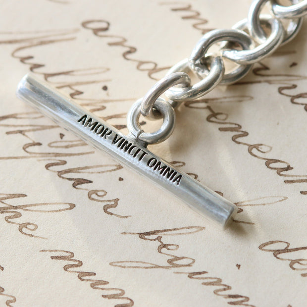 Heart T-Bar Necklace