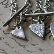 Heart T-Bar Bracelet