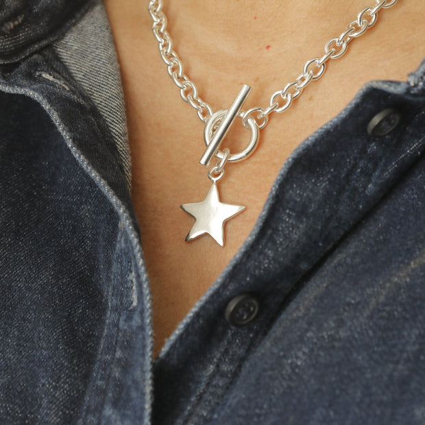 Star T-Bar Necklace