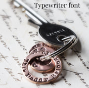 This Nanny Belongs To Copper Keyring