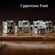 Personalised Silver Memo Bracelet