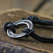 Personalised Silver Washer Bracelet