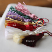 Personalised Silver Bookmark with Tassel